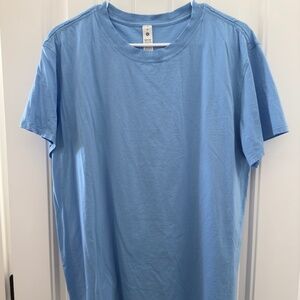 Lululemon / All Yours Cotton T-Shirt / Aero Blue / Size 10